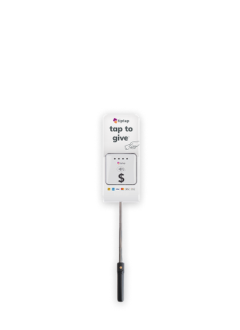 tiptap donation display