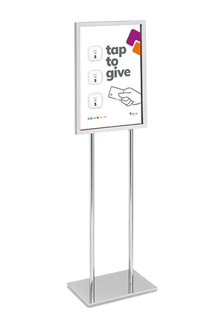 tiptap donation display