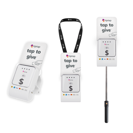 tiptap devices - touchless donation device